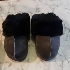 KuaiLu Womens Fluffy Mule