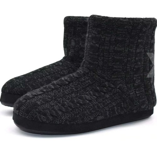 Men black 14 slipper - men's,