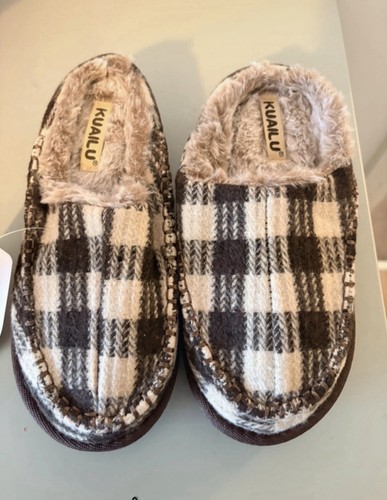Kuailu mens slippers fur lined - kuailu,