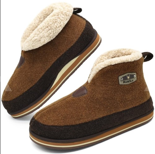 Men felt boot slippers - men's,