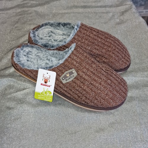 Kuailu men brown knit upper - kuailu,,