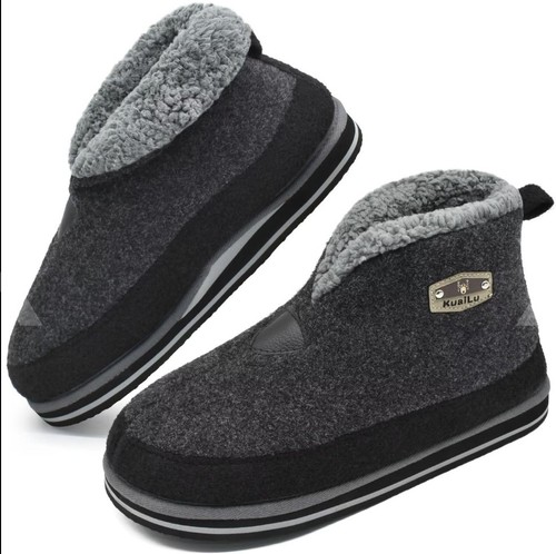 Men warm boot slippers - warm,