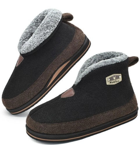 Kuailu men felt slipper - kuailu,