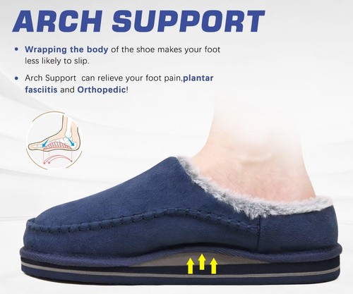 Mens slippers memory foam - mens,