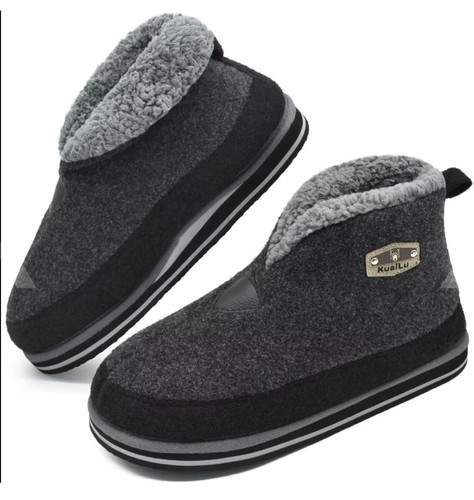 Kuailu men black grey - black/grey, felt