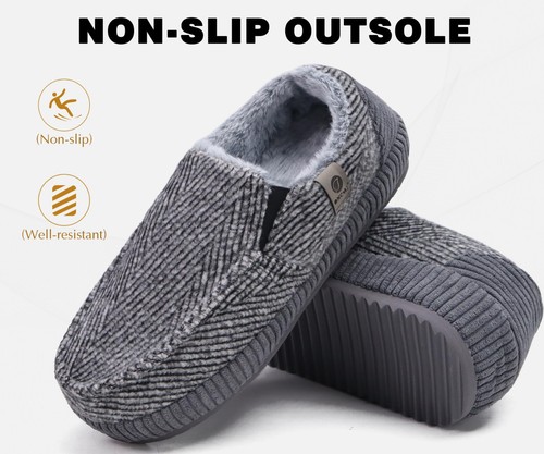 Mens slippers slip comfy - slippers,